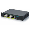 DIGITUS DN-95334 Switch PoE+ de 10 Gigabit e 16 portas não gerido (120 W)
