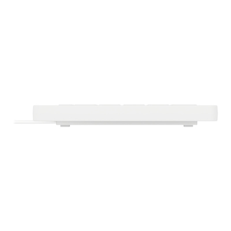 Teclado USB Active Key AK-C7412, layout francês, branco