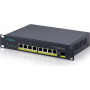 Comutador PoE+ não gerido 10 Gigabit de 8 portas DIGITUS DN-95333 (80 W)