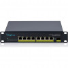 Comutador PoE+ não gerido 10 Gigabit de 8 portas DIGITUS DN-95333 (80 W)