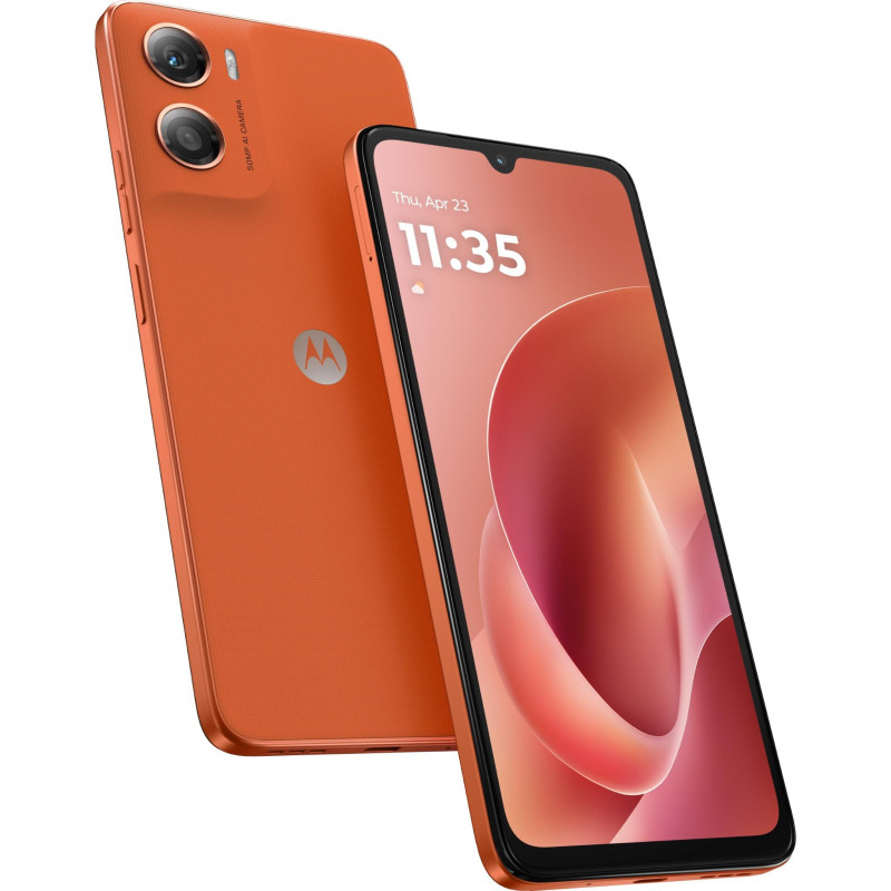 Motorola XT2535-3 Moto G06 Smartphone 4G, 4 GB RAM, 64 GB, Laranja (UE)