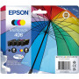 Epson 406 Umbrella C13T17G64010 Multipack original de 4 cores de tinteiros, 6 ml