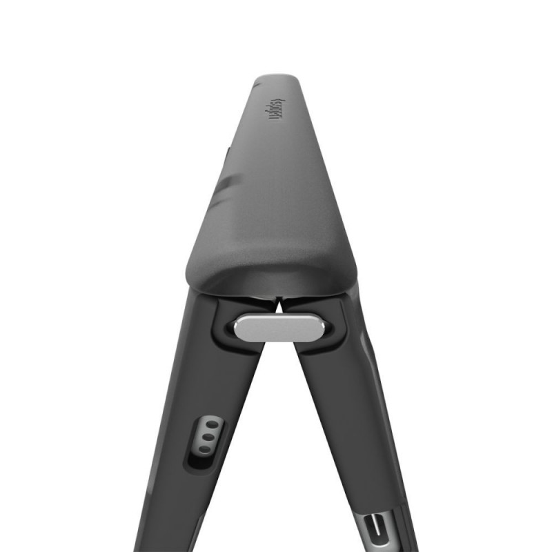 Capa Spigen Ultra Hybrid Pro MagFit para Apple iPhone Duo, Frost Black