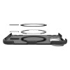 Capa Spigen Ultra Hybrid Pro MagFit para Apple iPhone Duo, Frost Black