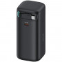 USAMS US-CD216 XMF Series Powerbank 18000 mAh, carregamento rápido PD 45W, com cabo USB-C, preto
