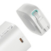USAMS US-CD216 XMF Series Powerbank 18000 mAh, carregamento rápido PD 45W, com cabo USB-C, preto