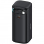 USAMS US-CD217 XMF Series Powerbank 18000 mAh, carregamento rápido PD 45W, com cabo Lightning, preto