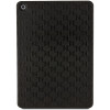 Capa tipo livro Karl Lagerfeld KLFC10SAKHPKK Saffiano Monogram Ikonik para Apple iPad 10.2 (7.ª, 8.ª, 9.ª geração), preta