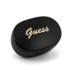 Guess GUTWST30BK Auscultadores TWS sem fios in-ear com estação de acoplamento, Bluetooth 5.0, preto
