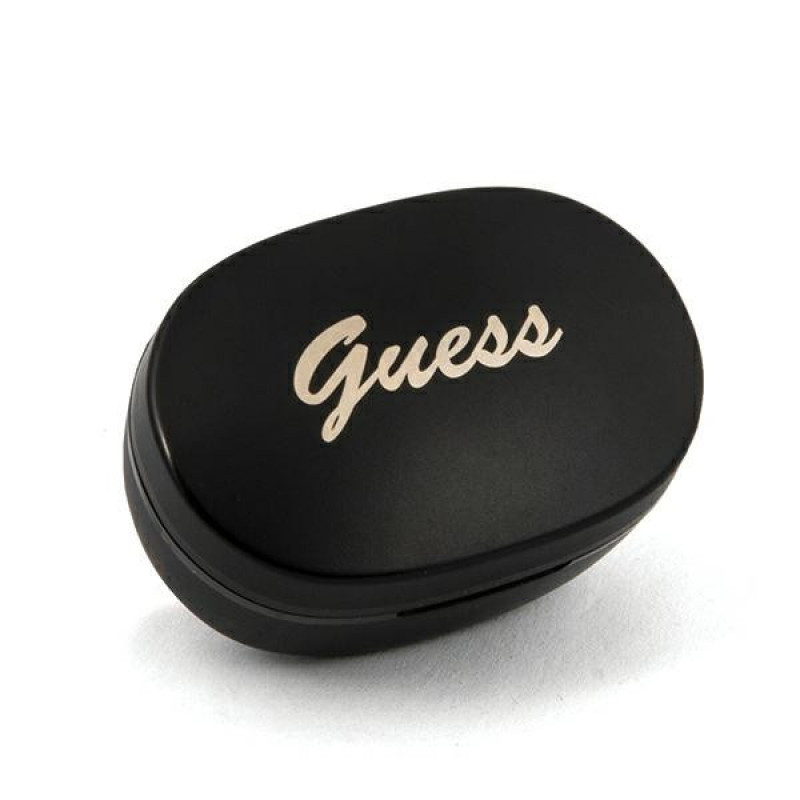 Guess GUTWST30BK Auscultadores TWS sem fios in-ear com estação de acoplamento, Bluetooth 5.0, preto