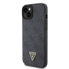 Guess GUHCP15MP4TDSCPK Capa rígida Apple iPhone 15 Plus / 14 Plus, Crossbody 4G Metal Logo, preta
