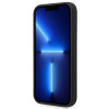 Guess GUHMP14XSBPLK Capa rígida Apple iPhone 14 Pro Max, Silicone Logo Plate MagSafe, preta