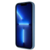 Guess GUHCP14XP4TDSCPB capa rígida azul para Apple iPhone 14 Pro Max, Crossbody 4G Metal Logo