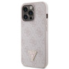 Guess GUHCP13LP4TDSCPP capa rígida rosa para Apple iPhone 13/13 Pro, Crossbody 4G Metal Logo