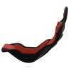 Banco de sim racing Sabelt SRP-1, carcaça em fibra de vidro, design de fórmula, acolchoado, vermelho de corrida