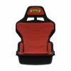 Banco de sim racing Sabelt SRP-1, carcaça em fibra de vidro, design de fórmula, acolchoado, vermelho de corrida