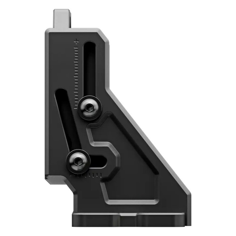 Suporte Wheelbase Mount v2 Simucube, inclinação de -24 a +20 graus, alumínio, preto