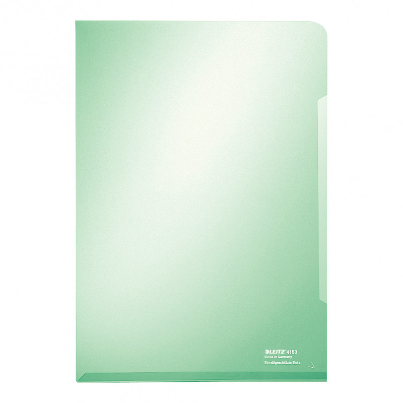 Leitz Super Premium 41530099 protetores de folhas, A4, PVC, cores sortidas, 0,15 mm, abertura superior e lateral