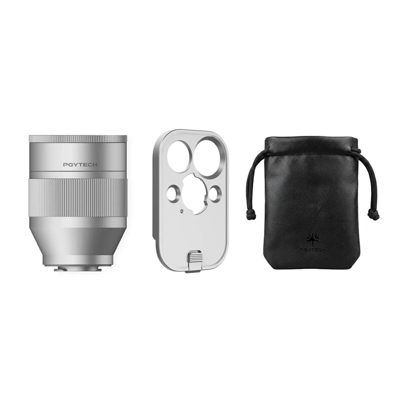 Teleconversor 2x Pgytech PGY P-PG-106 para objetiva de câmara para iPhone 16 Pro