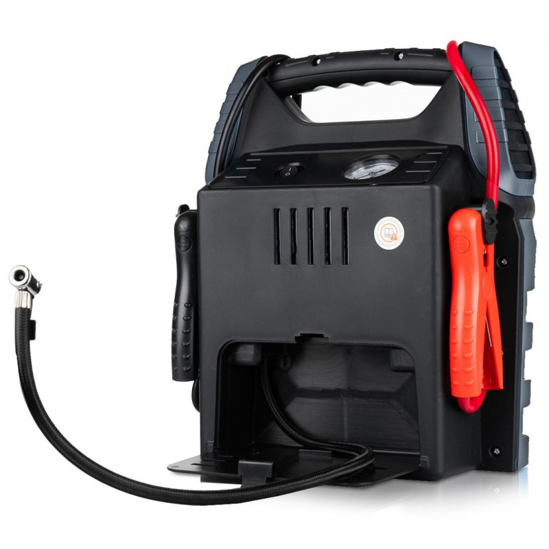 Compressor de ar booster 5-em-1 Wuber W14270 com arranque auxiliar