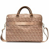 Mala para portátil Guess GCube Stripes GUCB15HGCFSEW, até 16", castanha