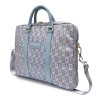 Mala para portátil Guess GCube Stripes GUCB15HGCFSEB, até 16", azul