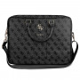 Guess GUCB15G4GFGR Mala para portátil de 15 polegadas, 4G Uptown, cinzenta