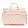 Mala para portátil Guess GUCB15ZPSQSSGP de 16 polegadas, Quilted 4G, rosa