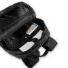 Mochila BMW BMBP15SPCTFK 16 polegadas, Carbon&Leather Tricolor, preta