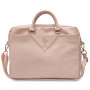 Mala para portátil Guess GUCB15ZPGSTEGP de 16 polegadas, Triangle 4G, rosa
