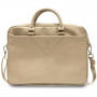 Mala para portátil Guess GUCB15ZPGSTEGD de 16 polegadas, Triangle 4G, dourado claro