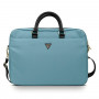 Mala para portátil Guess GUCB15NTMLLB até 16", Nylon Triangle Logo, azul
