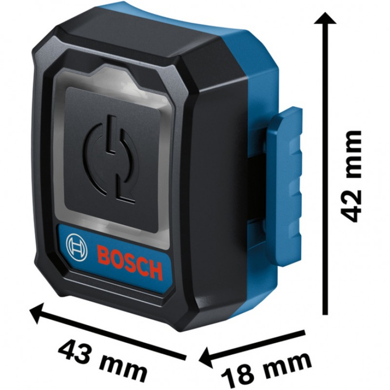 Bosch 1600A02GG1 Módulo de arranque automático sem fios GCT 30-42 Professional, azul
