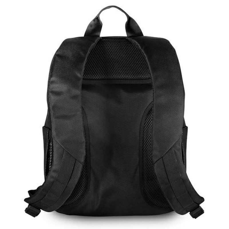 Mochila BMW BMBPCO15CAPRBK, 16 polegadas, preta Carbon Red Stripe