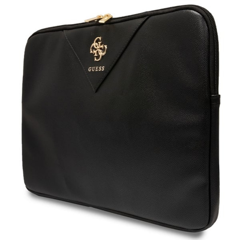 Guess GUCS14ZPGSTEGK Mala para portátil, 14", Triangle 4G, preto