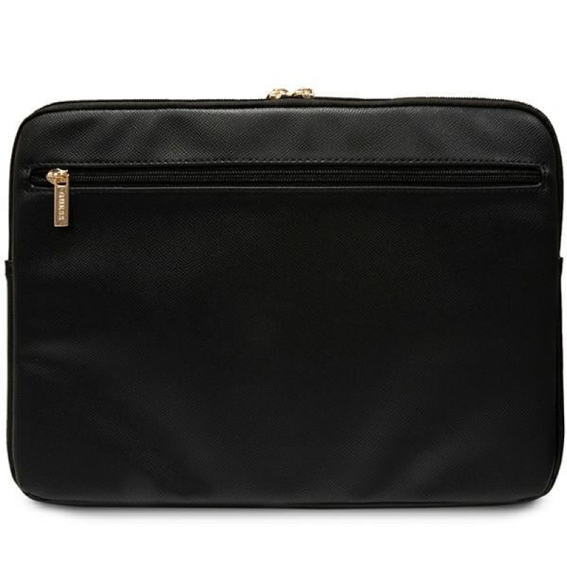 Guess GUCS14ZPGSTEGK Mala para portátil, 14", Triangle 4G, preto