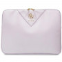 Mala para portátil Guess GUCS14ZPGSTEGU, 14", Triangle 4G, roxa