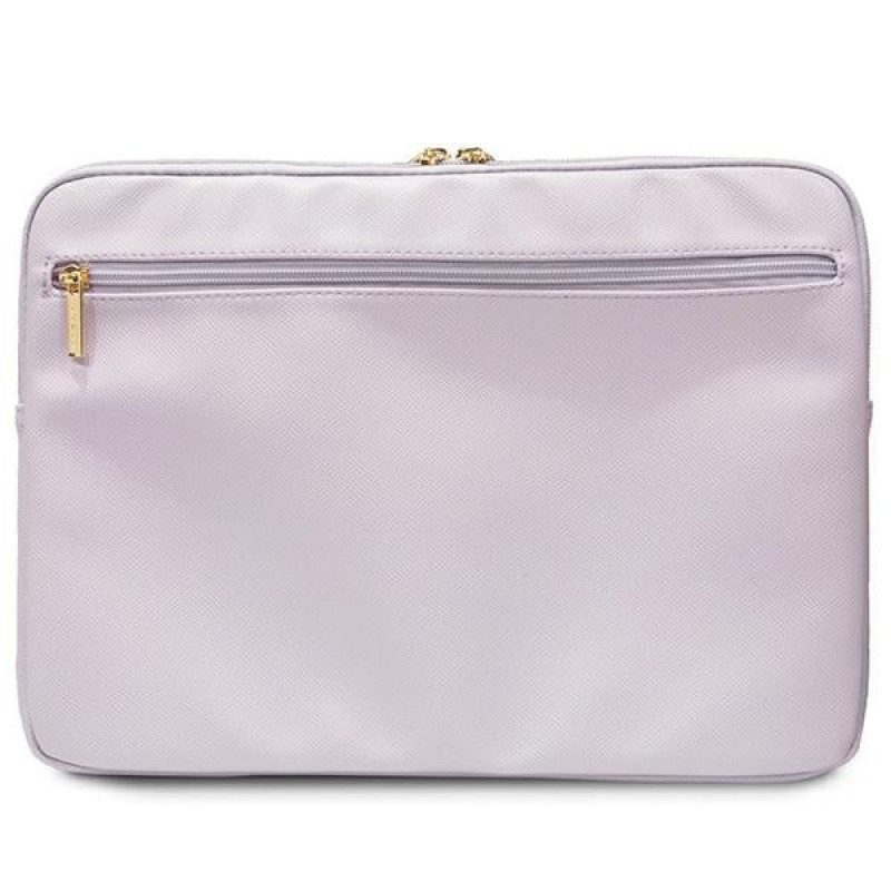 Mala para portátil Guess GUCS14ZPGSTEGU, 14", Triangle 4G, roxa