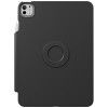 UNIQ Rovus Snapmount capa para tablet magnética 360 rotativa destacável para Apple iPad Pro 11 2024, preta