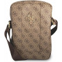Capa para tablet Guess GUTB10G4GFBR, 10 polegadas, castanha 4G Big Metal Logo