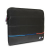 Mala para portátil BMW BMCS14PUCARTCBK, 14 polegadas, preta Carbon Tricolor