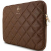 Mala para portátil Guess Quilted 4G GUCS14ZPSQSSGW 14" castanha