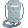 Guess GUPHL4GMGBL Capa rígida 4G Big Metal Logo para smartphones de 6,7", azul