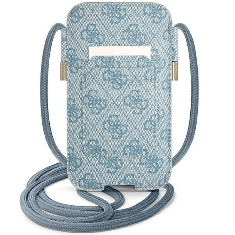 Guess GUPHL4GMGBL Capa rígida 4G Big Metal Logo para smartphones de 6,7", azul
