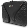 Mala para portátil BMW Carbon Pockets & Metal Logo 14", preta
