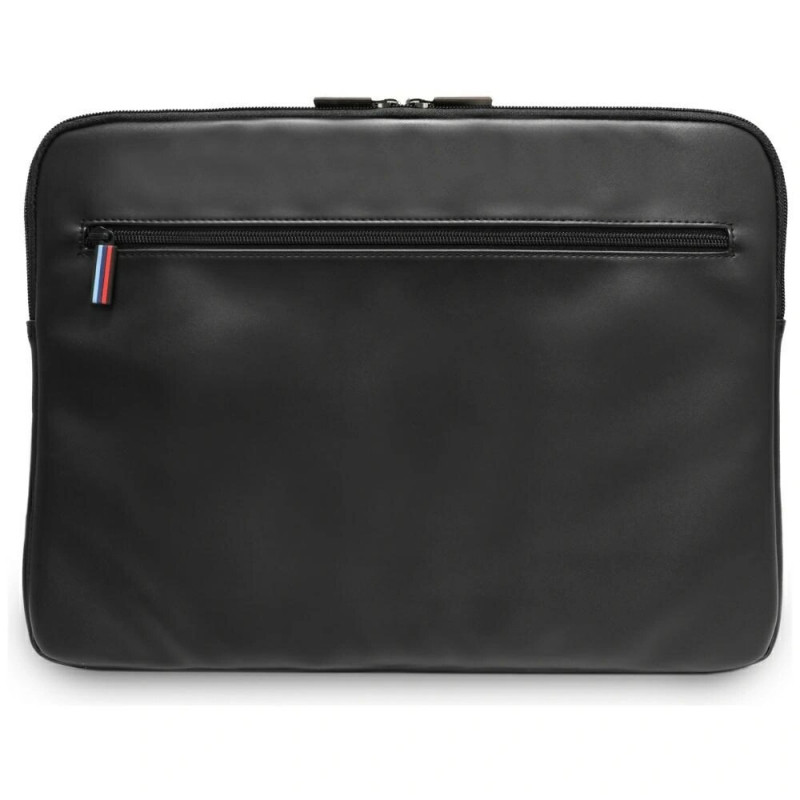Mala para portátil BMW Carbon Pockets & Metal Logo 14", preta