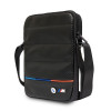 BMW BMTB10PUCARTCBK Mala tricolor em carbono e nylon para tablets de 10", preta