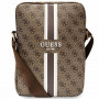 Guess GUTB10P4RPSW 4G Stripes mala para tablet 10", castanha