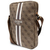 Guess GUTB10P4RPSW 4G Stripes mala para tablet 10", castanha