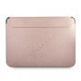 Guess GUCS13PUSASPI Saffiano Script capa para portátil de 13", rosa